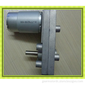 WT95TT55ZY57 long life flat gearbox 8mm shaft high torque reversible dc motor 12v low rpm